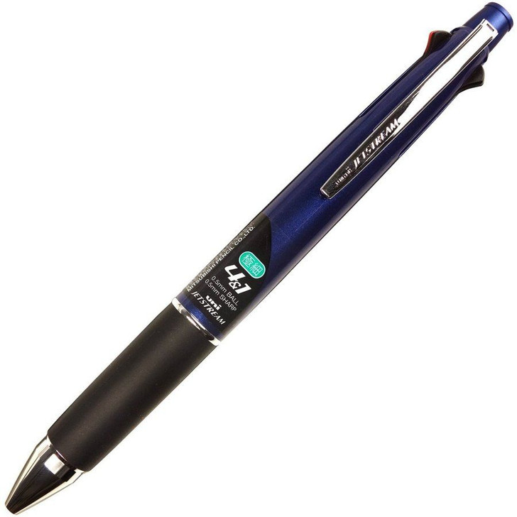 限定 MITSUBISHI uni JETSTREAM ノーブルネイビー Mitsubishi Pencil uni JETSTREAM 4&1 Multi Function Pen 0.5mm MSXE5