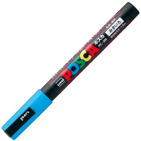Mitsubishi Pencil uni POSCA Thin 0.9-1.3mm Light Blue