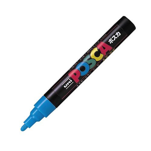 Mitsubishi Pencil uni POSCA Medium 1.8-2.5mm Light Blue