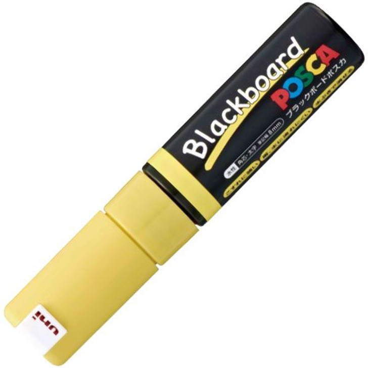 Mitsubishi Pencil uni Blackboard POSCA Thick 8mm Yellow
