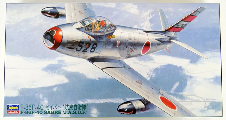 Hasegawa PT14 F-86F-40 Sabre JASDF 1/48 Scale Kit