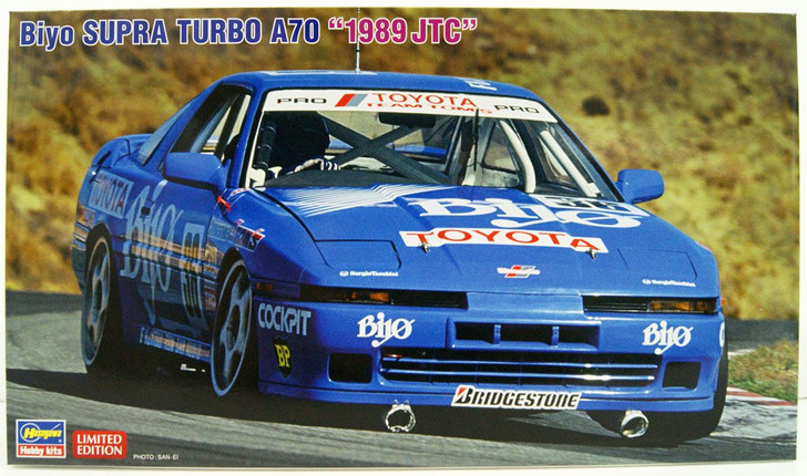 Hasegawa 1/24 Biyo Supra Turbo A70 1980 JTC Plastic Model