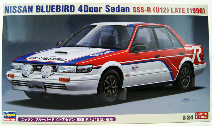 Hasegawa 1/24 Nissan Blue Bird 4 Doors Sedan Plastic Model