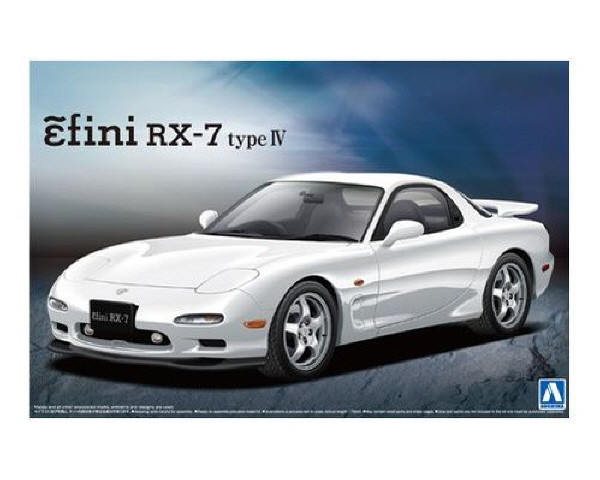 Aoshima 14158 Mazda RX-7 (FD3S) Type IV 1/24 Scale Kit (4905083014158)