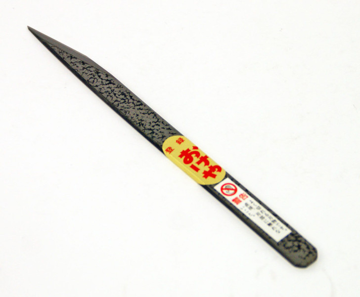 Okeya Kiridashi Kogatana Hammered Pattern Blade Japanese Knife (12mm)