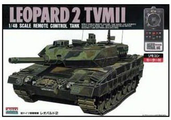 Arii 441053 Leopard 2 TVMII Remote Control Tank 1/48 Scale Kit (4968279441053)