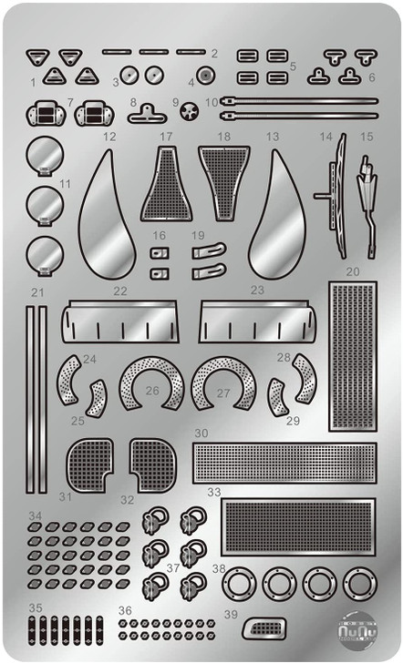 Platz 1/24 Racing Series Porsche 935K3/80 Italy 1980 Le Mans Plastic Model Kit Detail Up Parts