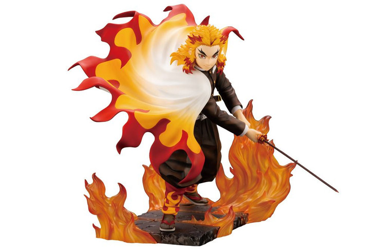 コミック・アニメ Demon Slayer Rengoku Kyojuro 1/8 Figure ARTFX J Kyojuro Rengoku 1/8 Figure (Demon Slayer: Kimetsu no Yaiba)