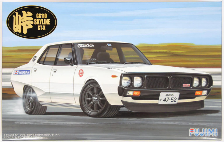 Fujimi TOHGE-16 Nissan Skyline GT-X (GC110) Ken & Mary 1/24 Scale Kit (4968728046068)