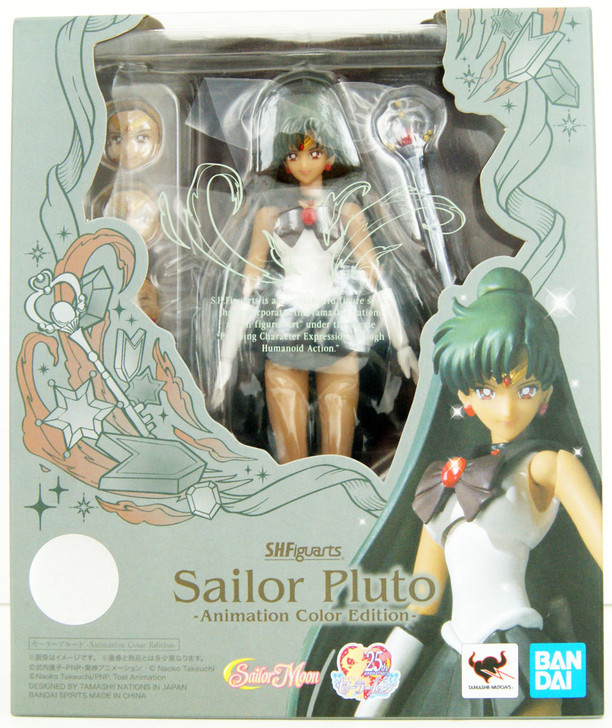 Bandai S.H. Figuarts Sailor Pluto -Animation Color Edition- Figure (Sailor Moon)