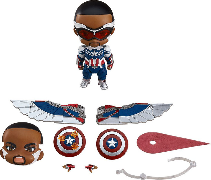 Good Smile Company Nendoroid Captain America (Sam Wilson) DX (The Falcon and The Winter Soldier)