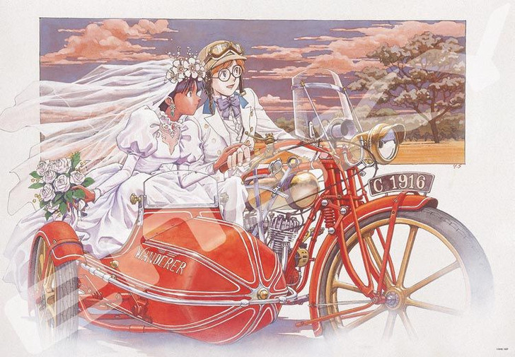 Ensky 1000T-174 Jigsaw Puzzle Nadia: The Secret of Blue Water Nadia and Jean (1000 Pieces)