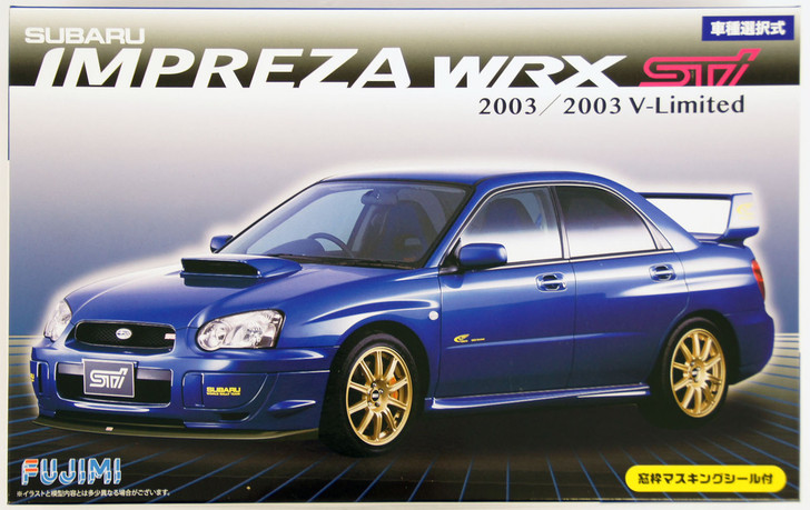 Fujimi ID-103 Subaru Impreza WRX Sti 2003 or 2003 V-Limited 1/24