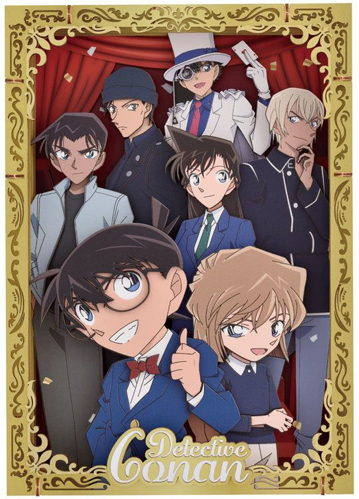 Ensky PT-WP06 Paper Theater Wood Style Premium Case Closed Detective Conan