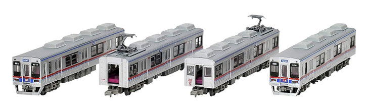 Tomytec Keisei Type 3500 Renewed Car (3544) 4 Cars Set B (N scale)