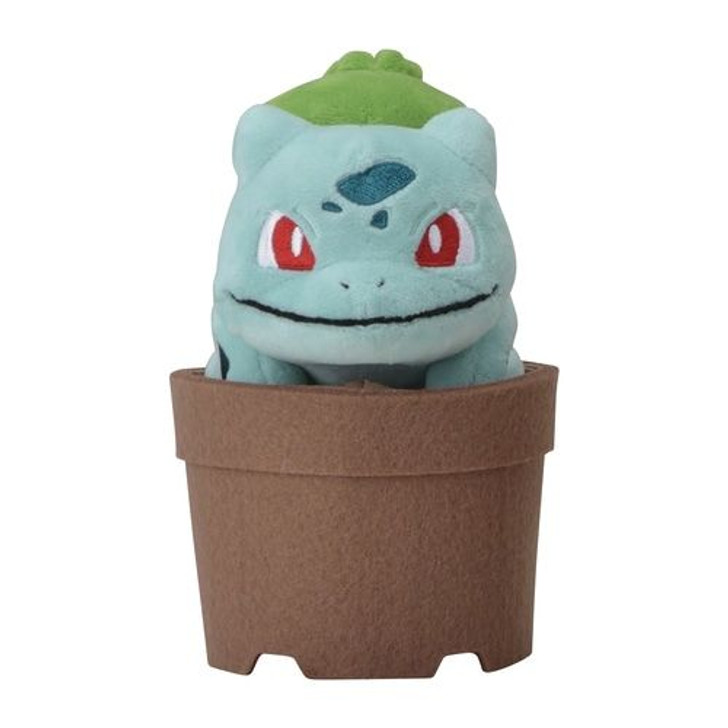 Pokemon Center Original Pokemon Grassy Gardening Plush Doll Bulbasaur