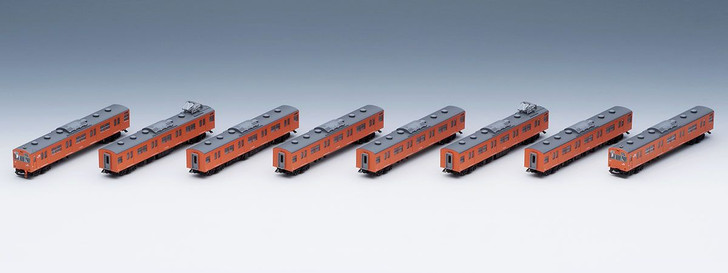 Tomix 97940 JR Series 103 Commuter Train (JR West Specification/ Mixed/ Orange) 8 Cars Set (N scale)