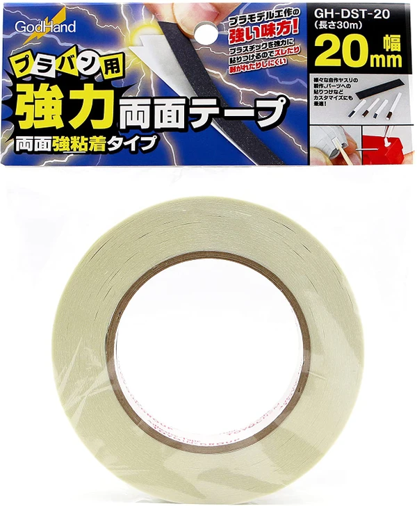 God Hand Strong Hold Double-Sided Tape for Plastic Board