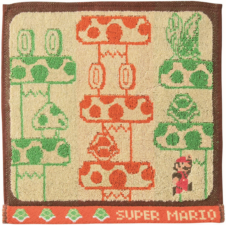 Marushin Super Mario Mini Towel Aerial Stage