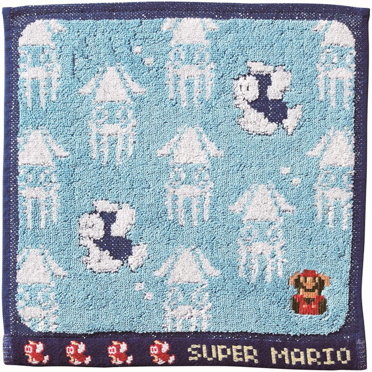 Marushin Super Mario Mini Towel Underwater Stage