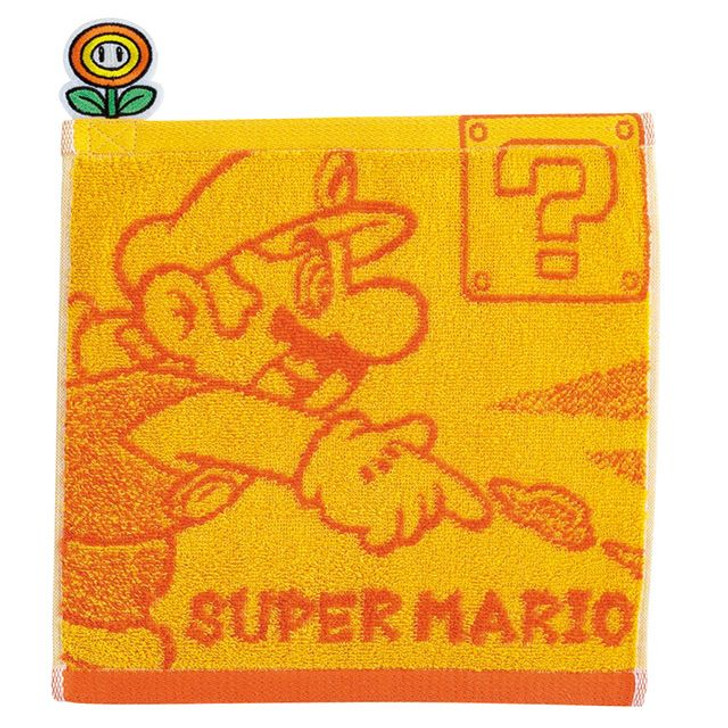 Marushin Super Mario Fire Flower Mini Towel