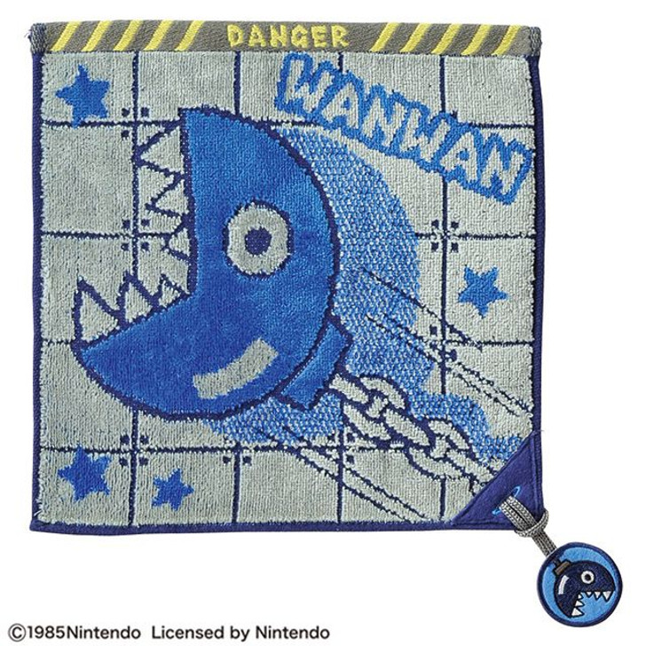 Marushin Super Mario Danger Wanwan Mini Towel