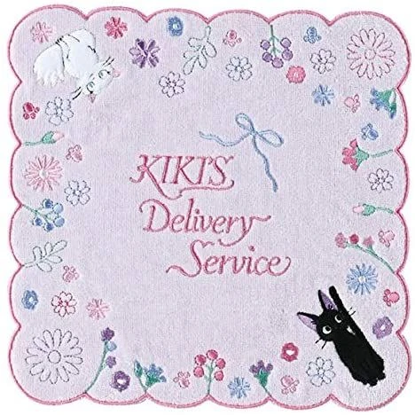 Marushin Studio Ghibli Kiki's Delivery Service 'Flower Lane' Mini Towel