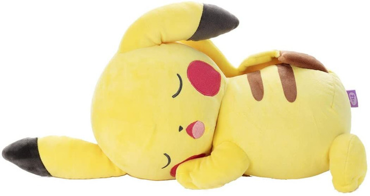 Takara Tomy A.R.T.S Pokemon Suyasuya Friends Pikachu Plush Doll (L)