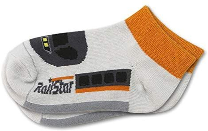 Railway Socks for Kids (Tetsushita) Series 700 Rail Star (Size 16-20cm)