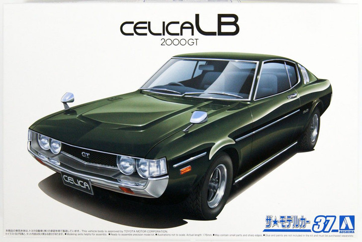 Aoshima The Model Car 1/24 Toyota RA35 Celica LB 2000GT '77 Plastic Model