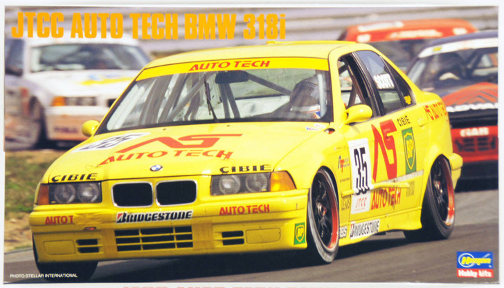 Hasegawa 20269 JTCC Auto Tech BMW 318i 1/24 Scale Kit (4967834202696)