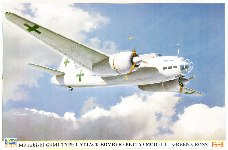Hasegawa 02167 Mitsubishi G4M1 Type 1 Attack Bomber (Betty
