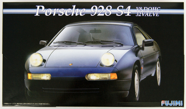 Fujimi RS-104 Porsche 928 S4 V8 DOHC 32 VALVE 1/24 scale kit (4968728126265)