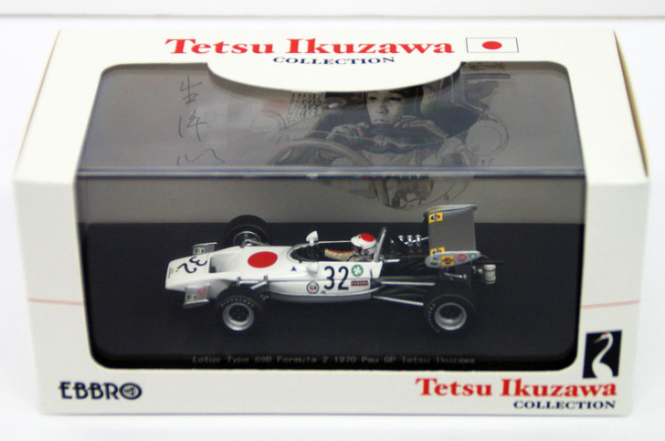Ebbro 44513 Lotus 69 F2 No.32 White 1/43 Scale (4526175445133)
