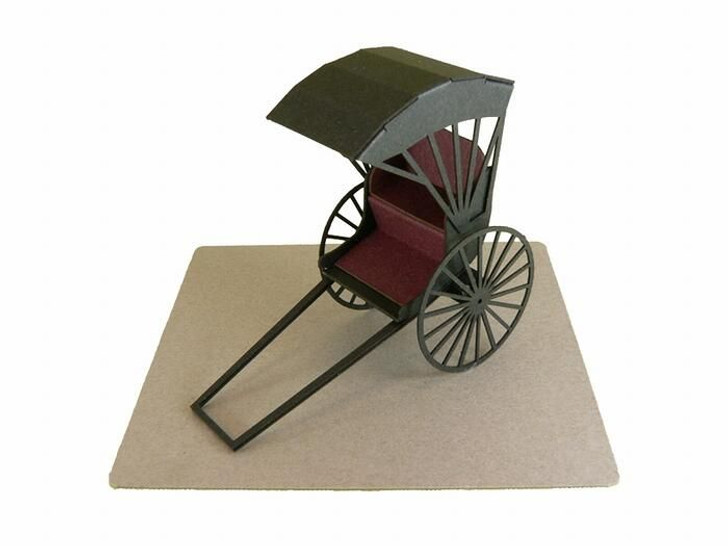 Sankei MP01-06 Rickshaw 1/43 Scale Paper Kits