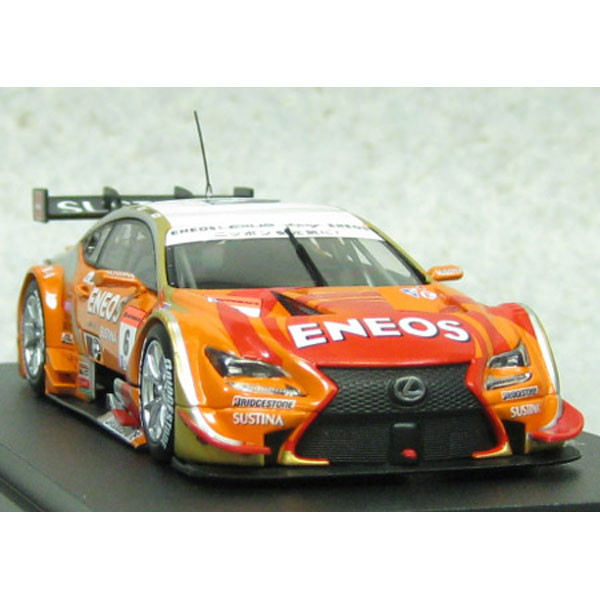 Ebbro 45067 ENEOS SUSTINA RC F SGT 500 2014 No.6 Orange 1/43 Scale (4526175450670)