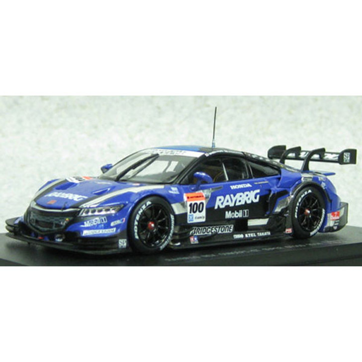 Ebbro 45071 Raybrig NSX Concept- GT SGT 500 2014 No.100 Blue 1/43 Scale