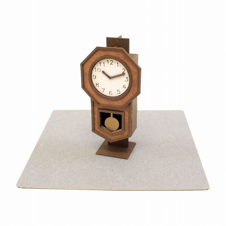 Sankei MP01-85 Antique Clock 1/12 Scale Paper Kits