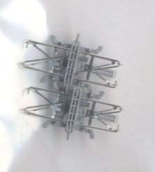 Kato Parts 3082F Pantograph PS100 for EF70 (2pcs) (N scale) ASSY