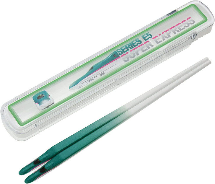 Train Chopsticks For Kids Series E5 Hayabusa Shinkansen (with case)