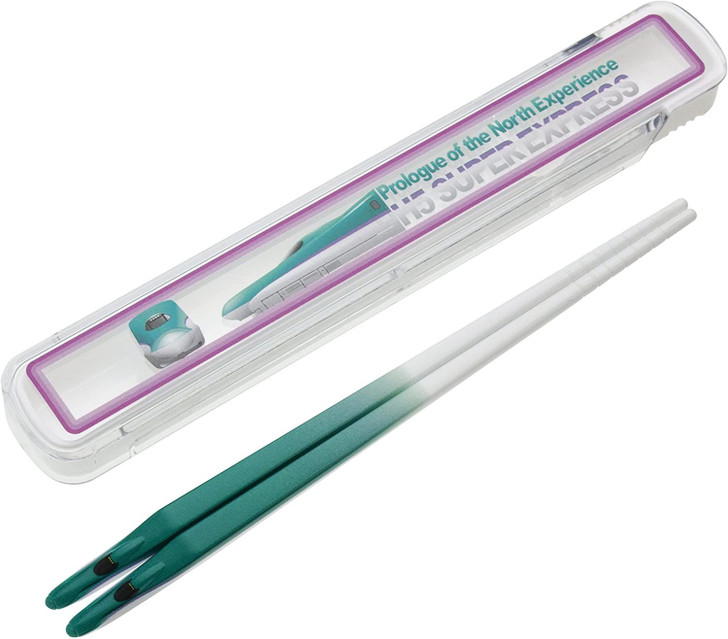 Train Chopsticks For Kids (Hashi Tetsu) Series H5 Hokkaido Shinkansen (with case)