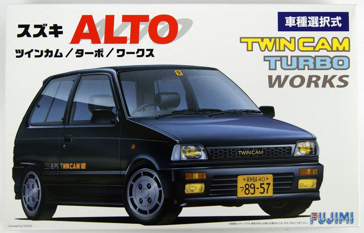 Inch Up 1/24 Suzuki Alto Twincam / Turbo / Works Plastic Model