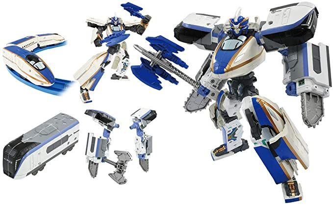 Pla-Rail Shinkansen Transformation Robot Shinkarion Z E7 Azusa Set