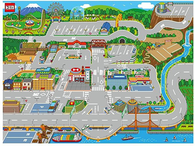 Tomica World Leisure Map