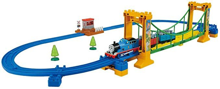 takara tomy thomas and the shaking bridge set