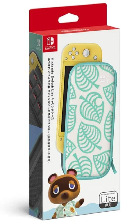 Nintendo Nintendo Switch Lite Animal Crossing: New Horizons Aloha Edition Carrying Case & Screen Protector