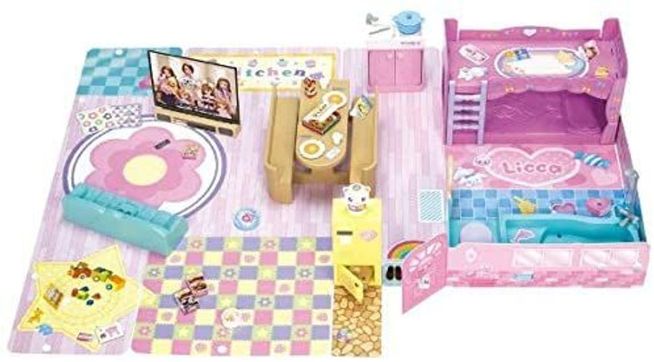 Takara Tomy Licca Doll House Together With Family !