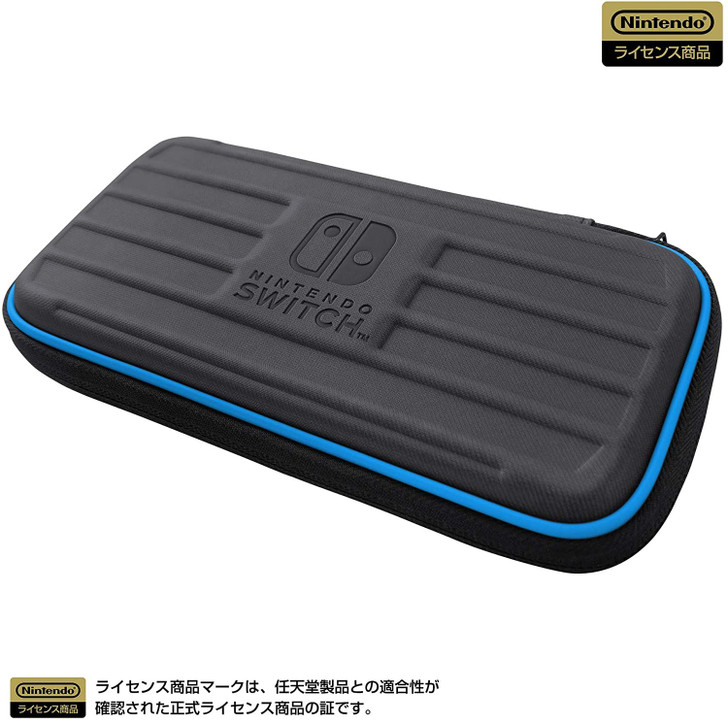 Hori Hard Pouch for Nintendo Switch Lite (Black x Blue)