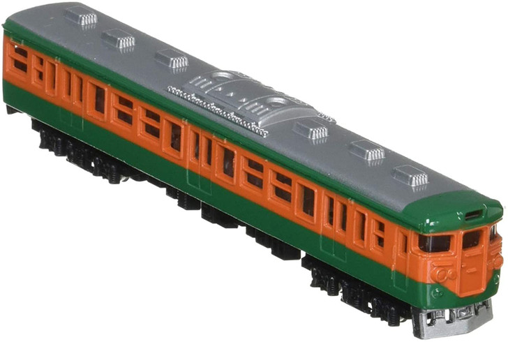 TRANE N Gauge Die Cast Scale Model No.10 Suburban Train (Shonan Color)