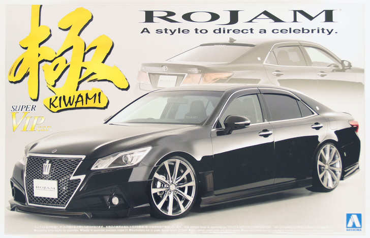 Aoshima 08546 Rojam 21 Toyota Crown Athlete Kiwami 1/24 Scale Kit (4905083008546)